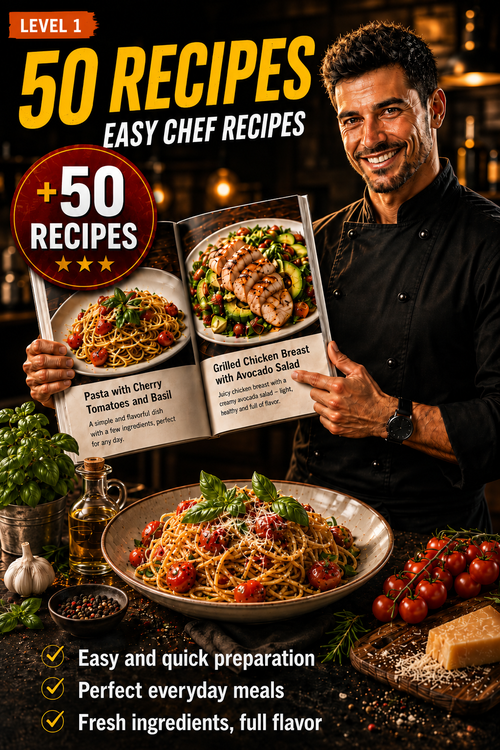 Level 5 – 50 Recipes: Easy Chef Recipes